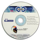 nadruk na CD - sitodruk - 5 kolorw - biay podkad + CMYK
