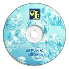 nadruk na CD - sitodruk - 5 kolorw - biay podkad + CMYK